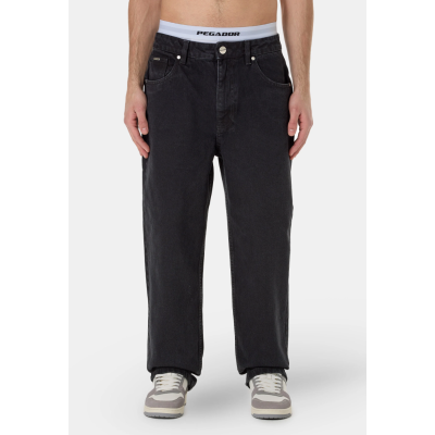 Pegador Baltra Baggy Jeans Washed Black Μαύρο Pegador Baltra Baggy Jeans Washed Black Μαύρο
