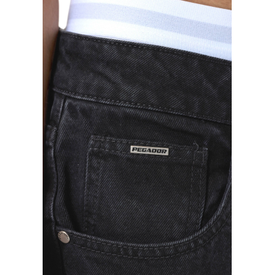 Pegador Baltra Baggy Jeans Washed Black Μαύρο Pegador Baltra Baggy Jeans Washed Black Μαύρο