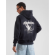Pegador Barter oversized Hoodie Washed Black Μαύρο