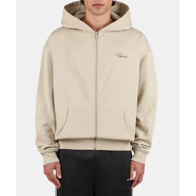 Pegador Pike Oversized Sweat Jacket Washed Stone Black Μπεζ Pegador Pike Oversized Sweat Jacket Washed Stone Black Μπεζ