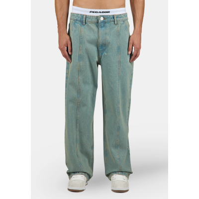 PEGADOR Stem Loose Jeans Washed Vintage Blue Μπλε PEGADOR Stem Loose Jeans Washed Vintage Blue Μπλε