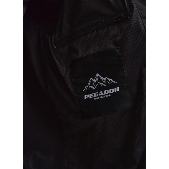 Pegador Mason Hooded Windbreaker Black Μαύρο
