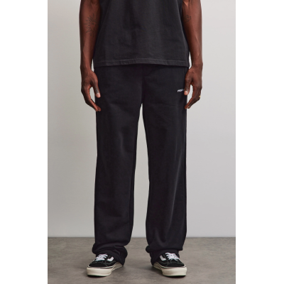 Pegador Logo Loose Sweatpants Washed Black Μαύρο
