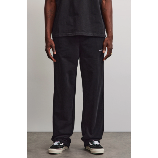 Pegador Logo Loose Sweatpants Washed Black Μαύρο