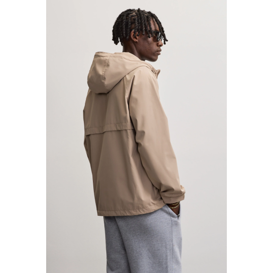 Pegador Mason Hooded Windbreaker Μπέζ