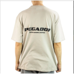 Pegador Colne Logo Oversized T-Shirt BEIGE