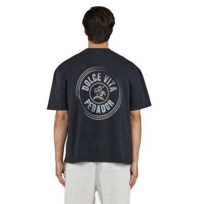 Pegador Nuevo Oversized Tee Mαύρο