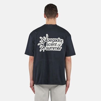 PEGADOR MN SANUS OVERSIZED TEE VINTAGE Mαύρο