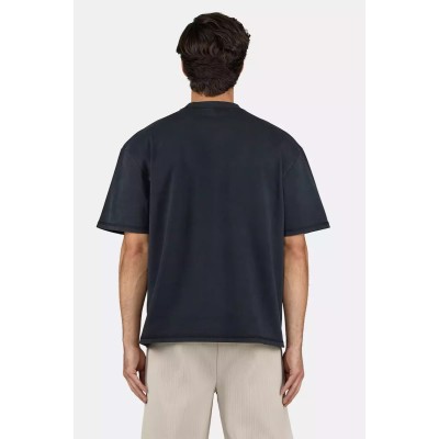 PEGADOR SIGNAR OVERSIZED TEE VINTAGE BLACK UNBLEACHED Μαύρο