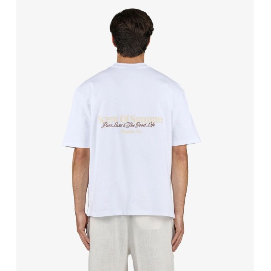 PEGADOR Sequia Oversized Tee White Άσπρο