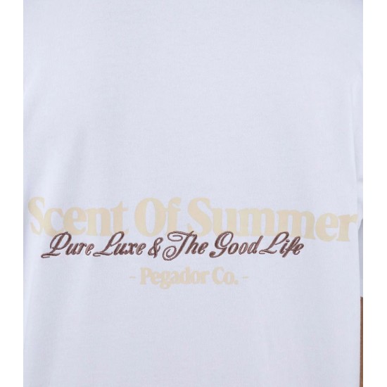 Pegador Zenor Oversized Tee Washed Unbleached Μπεζ