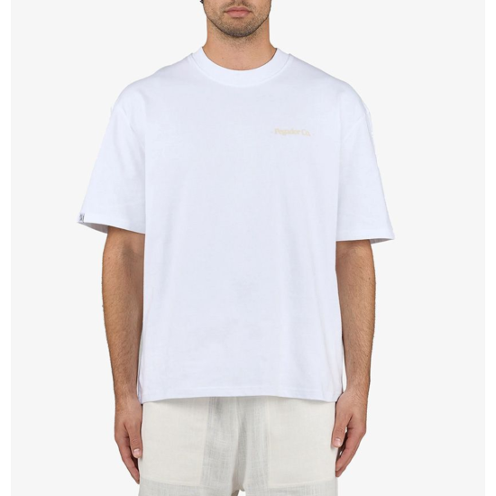 PEGADOR Sequia Oversized Tee White Άσπρο