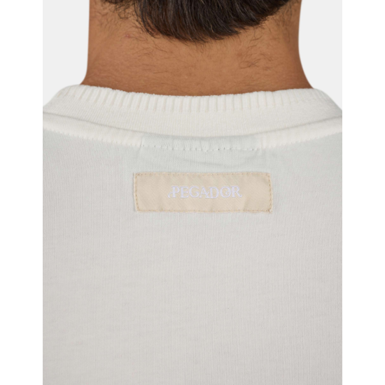 Pegador Zenor Oversized Tee Washed Unbleached Μπεζ