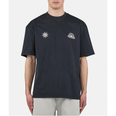 PEGADOR MN SANUS OVERSIZED TEE VINTAGE Mαύρο PEGADOR MN SANUS OVERSIZED TEE VINTAGE Mαύρο