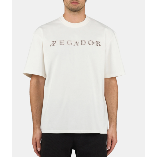 Pegador Zenor Oversized Tee Washed Unbleached Μπεζ