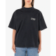 PEGADOR Beali Oversized Tee Vintage Black Μαύρο
