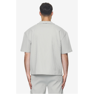 Pegador Troy Plissee Summer Shirt Pearl Grey Μπεζ