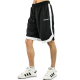 Pegador Melcom Logo Basketball Shorts - Black White Μαύρο