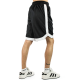 Pegador Melcom Logo Basketball Shorts - Black White Μαύρο