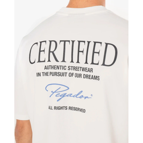 Pegador Carillo Oversized Tee Washed Μπεζ