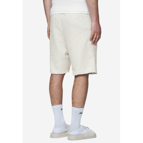 Pegador Libco Structured Knit Shorts Salty Cream Μπεζ