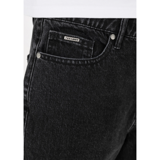 Pegador Bostic Jeans Shorts Μαύρο