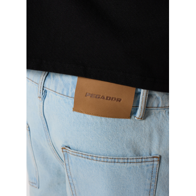 Pegador Bostic Jeans Shorts Washed Cold Blue Μπλε