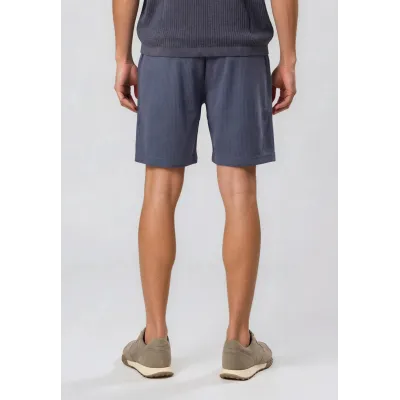 Pegador Troy Plissee Shorts Fog Μπλε Pegador Troy Plissee Shorts Fog Μπλε