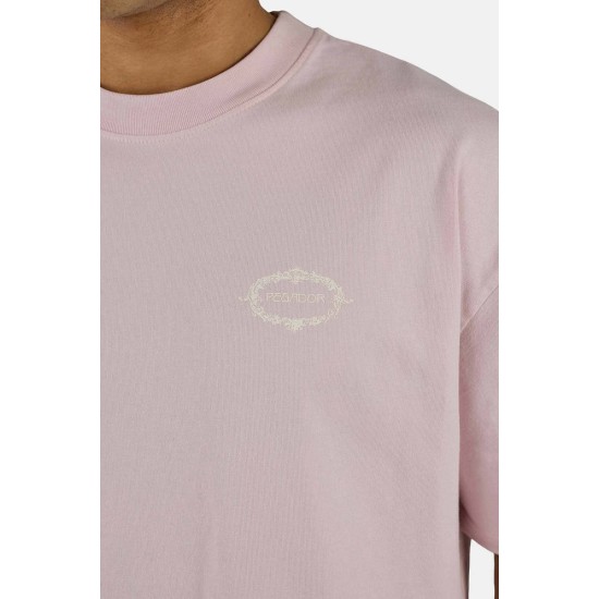 Pegador Reine Oversized Tee Washed Powder Pink Ροζ