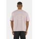 Pegador Reine Oversized Tee Washed Powder Pink Ροζ