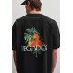 PEGADOR VIBORG OVERSIZED TEE WASHED BLACK Μαύρο