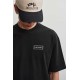 PEGADOR VIBORG OVERSIZED TEE WASHED BLACK Μαύρο