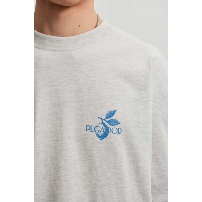 Pegador Palmela Oversized Tee Cloud Grey Melange Γκρι Pegador Palmela Oversized Tee Cloud Grey Melange Γκρι