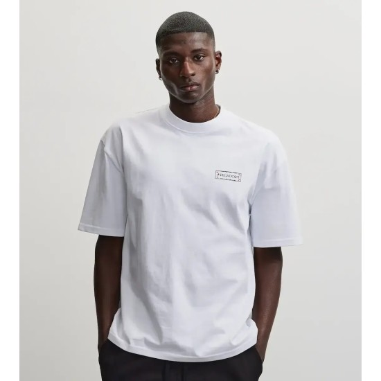 Pegador Viborg Oversized Tee Άσπρο