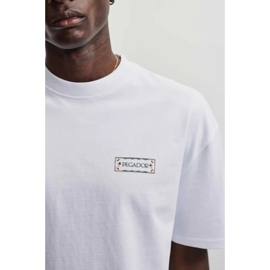 Pegador Viborg Oversized Tee Άσπρο