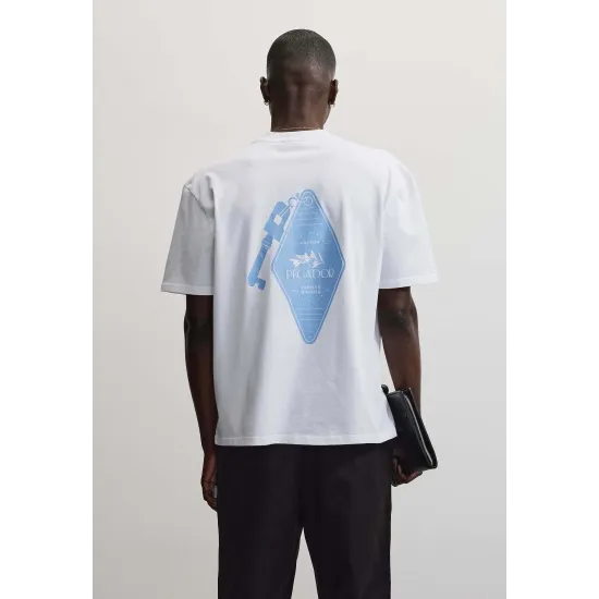 PEGADOR Sliven Oversized Tee White Άσπρο