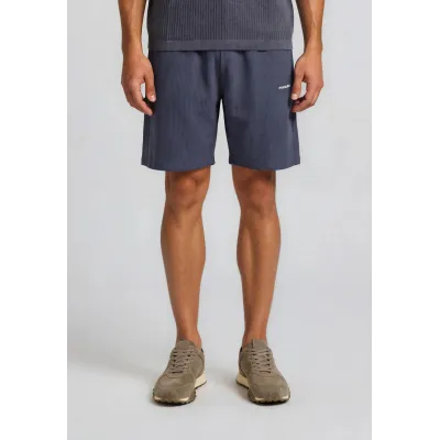Pegador Troy Plissee Shorts Fog  Μπλε