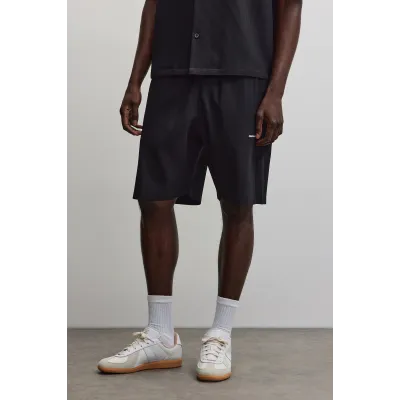 Pegador Troy Plissee Shorts Black  Μαύρο