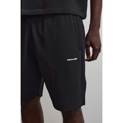 Pegador Troy Plissee Shorts Black  Μαύρο