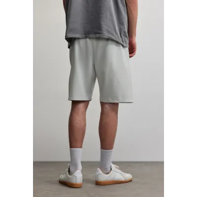 Pegador Troy Plissee Shorts Fog Grey Γκρι