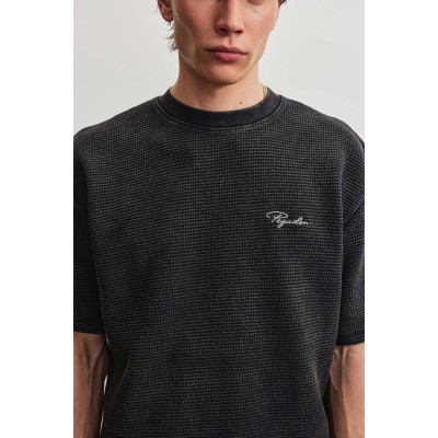 PEGADOR DRAGOR OVERSIZED TEE VINTAGE BLACK Μαύρο