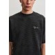 Pegador Signar Oversized Waffle Tee Vintage Black Μαύρο