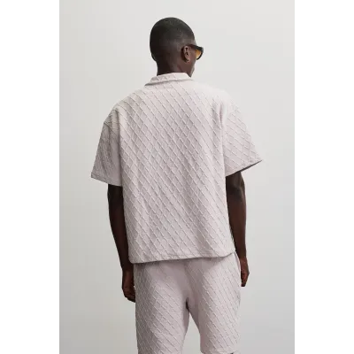 Pegador Jovren Diamond Structure Shirt Ροζ Pegador Jovren Diamond Structure Shirt Ροζ