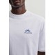 PEGADOR Skive Oversized Tee White Άσπρο