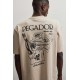 Pegado Paide Oversized Tea Washed Cream Μπεζ