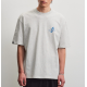 Pegador Palmela Oversized Tee Cloud Grey Melange Γκρι