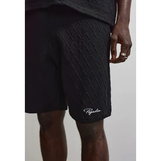 Pegador Jovren Structured Short Μαύρο