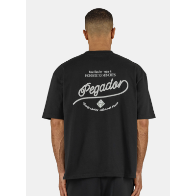 Pegador Belmonte Oversized Tee Washed Black Μαύρο Pegador Belmonte Oversized Tee Washed Black Μαύρο