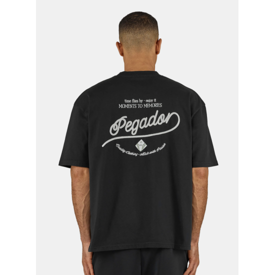 Pegador Belmonte Oversized Tee Washed Black Μαύρο