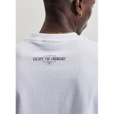 PEGADOR Albi Oversized Tee White Άσπρο